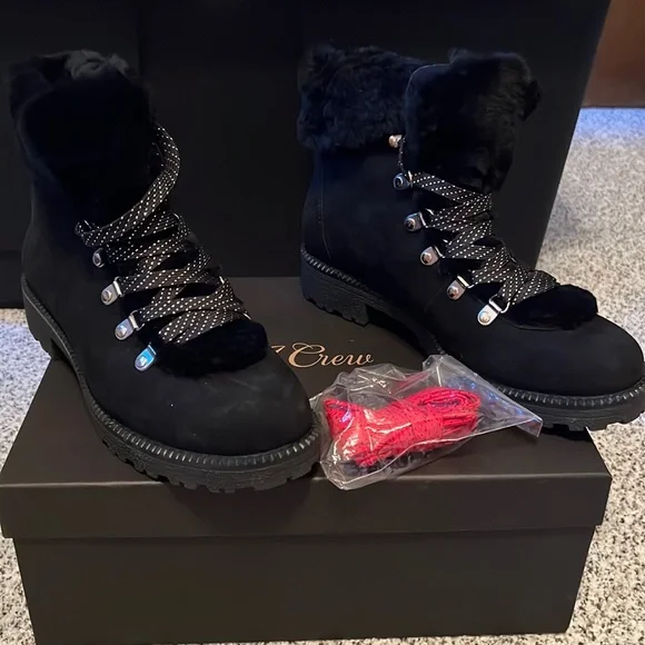 J crew winter deals lace up boots